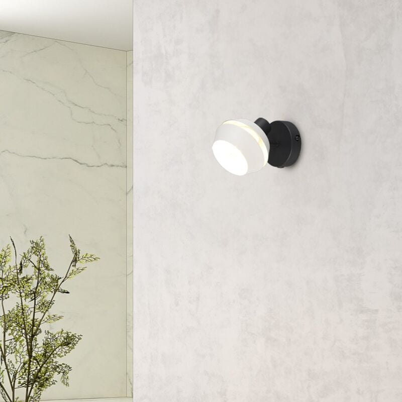 Trio Isla spottivalaisin 1-os E14 harmaa/mattamusta